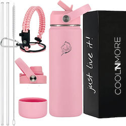 Cool'NMore Stainless Steel Thermos Bottle BPA F...