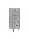 Metal Storage Cabinet L33xW34.5xH90cm