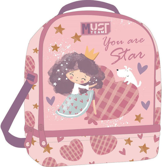 Must Team Schulische Isolierte Kinder Lunchtasche 7l Mehrfarbige 22x16x28cm