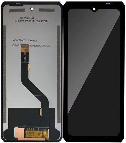 Ulefone Οθόνη Armor με Μηχανισμό Αφής για Ulefone Armor 30 / 30 Pro (Μαύρο)