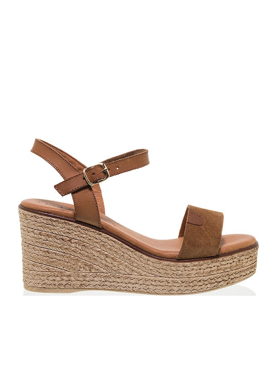 Summer Women's Platform Espadrille Style Brown