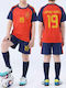 King Kids Football Set Yamal Mundial 2026 Spain National Team Home
