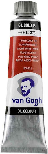Royal Talens Oil Colour 378 Transparent Oxide Red 40ml