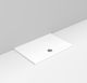 Ceramica Dolomite Ορθογώνια Πορσελάνινη Ντουζιέρα 100x80cm Λευκή