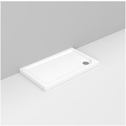 Ceramica Dolomite Rechteckige Porzellan Duschen 120x70cm Weiße