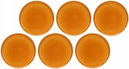 Lumarko Arpeggio Πιάτο Ρηχό Ροζ με Διάμετρο 25cm 6τμχ