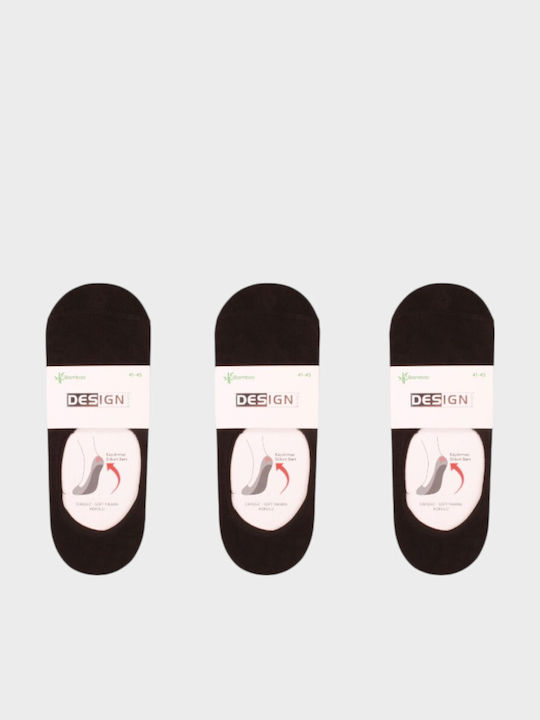 Design Dsn Κάλτσες Μαύρο 3Pack