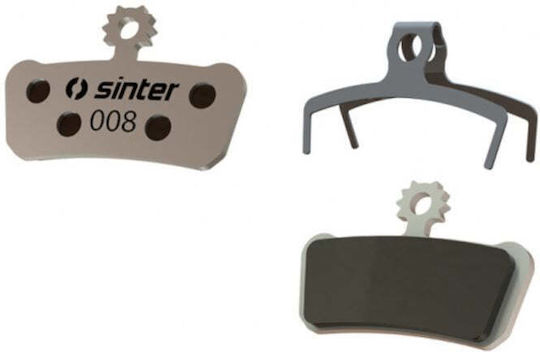 Sinter Fahrradbremsbeläge Paar Avid & Sram Elixir Trail Rot