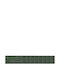 Vidaxl Folding Balcony Screen Leaves Dark Green