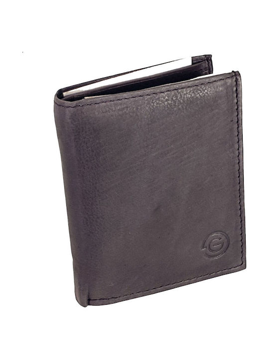 Herrenbrieftasche aus Leder mit RFID Braun CG-17F