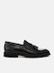 Δερμάτινα Ανδρικά Loafers σε Μαύρο Χρώμα