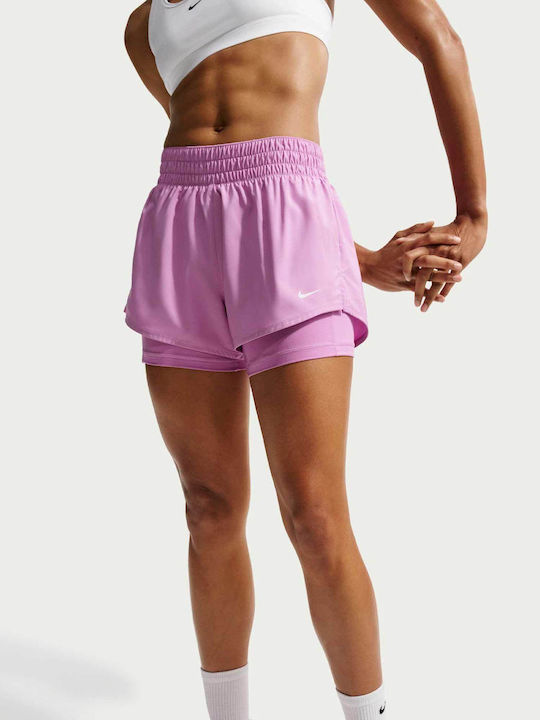 Nike One Γυναικείο Αθλητικό Σορτς Dri-Fit Purple Nike One Γυναικείο Αθλητικό Σορτς Dri-Fit Purple