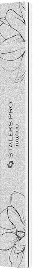 Staleks Nail File Straight 100/100 Grit Nfe-20-100/100-25u