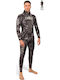 Omer Diving Jacket Shaved with Chest Pad for Spearfishing Camouflage Black 3mm