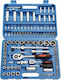 Ratchet Socket 1\2" & 3\8" & 1\4" 108 Pieces