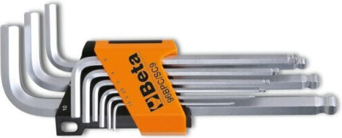 Beta 96bpc/sc9 Set 1 5-10mm 9 Angled Ball Head Allen Wrenches