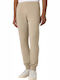 Rib Cuff Pants Pantaloni De Trening Bej
