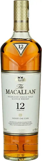 Sherry Oak Cask Single Malt Whisky 12 Years Scotland 700ml
