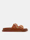 Γυναικεία Σανδάλια Flatforms Καφέ