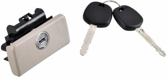 Χερουλι Ντουλαπιου Toyota Hilux Vigo '05-'12 Μπεζ Κλειδια