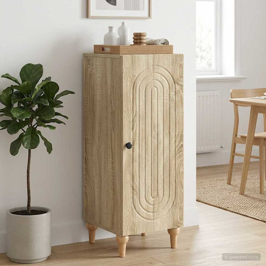 Wooden Storage Cabinet L33xW34.5xH90cm
