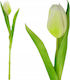 Saska Garden Tulip White 31cm Lifelike Spring Decoration