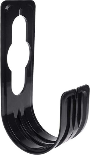 Hose Hanger Plastic Saddle 22.5x7.5cm Black