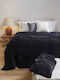 Αιγαίον Comfy Κουβέρτα Βελουτέ Μονή 160x220εκ. Spruce