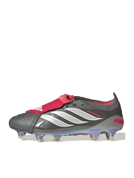 adidas Predator Elite Football Shoes with Cleats SG Gray