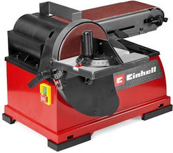 Einhell Stationary Belt Disc Sander Einhell Te-us 400 400 W 150 Mm Disc 100 X 914 Mm Belt Maximum Belt Speed 348 M Min Including Accessories Multicolor