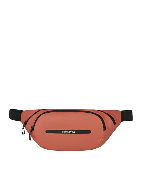 Samsonite Ecodiver Ανδρικό Τσαντάκι Μέσης Κόκκινο
