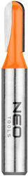 Neo Long U-Typ Nutfräser Tct 6,35 X 15,5 Mm 8 Mm Schaft