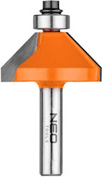 Neo Geformte Fräser mit Lager Tct 35,5 x 15,9 mm 8 mm Schaft