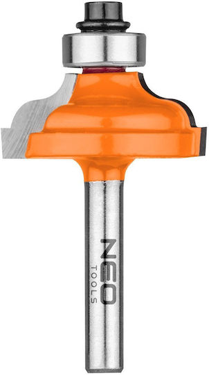 Neo Shaped Router Bit Bearing Rounding Tct 32 X 12.9 Mm 6 Mm Shank
