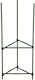 Progarden Plant Stakes 78cm Metal with Ring Support Set 3 Pieces