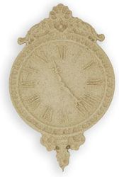 Wooden Carved Clock 7x4