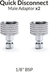 Gaahleri Airbrush Quick Male Adapter 2 Τμχ