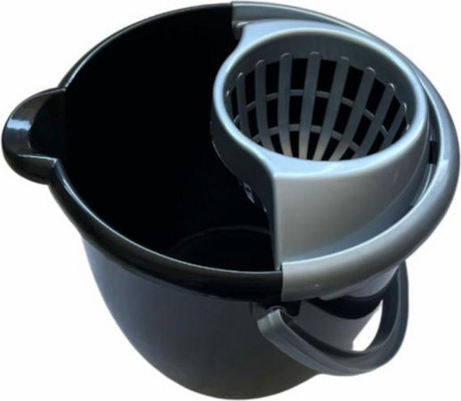 Mop Bucket with Wringer Plastic Capacity 12lt
