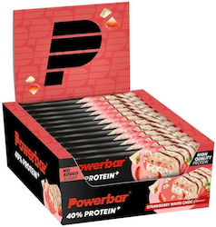 PowerBar Plus Μπάρες Πρωτεΐνης με Γεύση Φράουλα 12x40gr PowerBar Plus Μπάρες Πρωτεΐνης με Γεύση Φράουλα 12x40gr