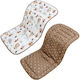 Queen Mother Double Sided Stroller Cover White