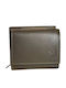 Small Leather Women's Wallet with RFID Brown