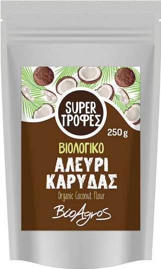 Βιολογικό Αλεύρι Καρύδας Χωρίς Γλουτένη 250gr
