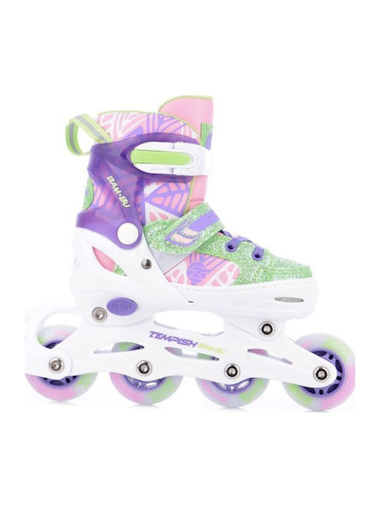 Tempish Flash Inline Einstellbare Rollers Lila Für Kinder
