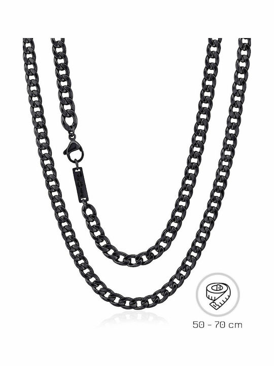 Bijou Box Chunky Steel Neck Chain