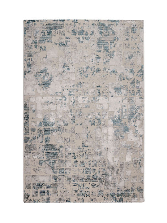 Biokarpet Wohnzimmer Teppich Gossip 9856a Grau-...