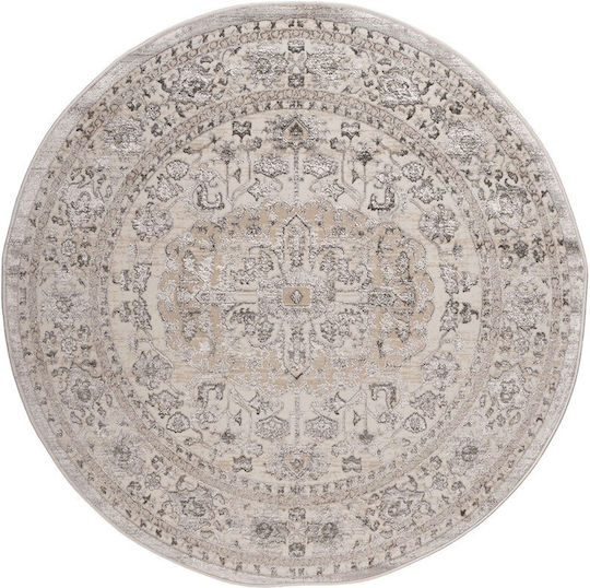 Biokarpet Gossip Round 9860b S White P Vizon-160x160