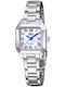 Lotus Watches Herrenuhr Batterie mit Silber Metall-Armband