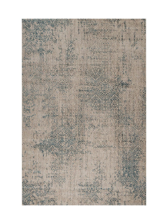 Biokarpet Gossip 9186a Cream Blue-200x250