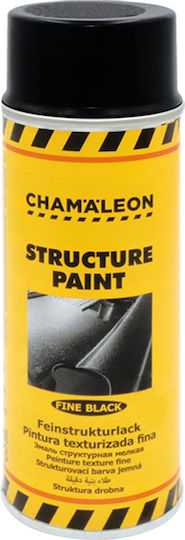 Struktur Spray Fine Black Bumper Plastic Chamaleon Black Textured 400ml