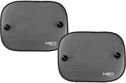 Neo Tools Σκίαστρα Πλαινών Παραθύρων Αυτοκινήτου Σετ 2 Τεμ 11-475